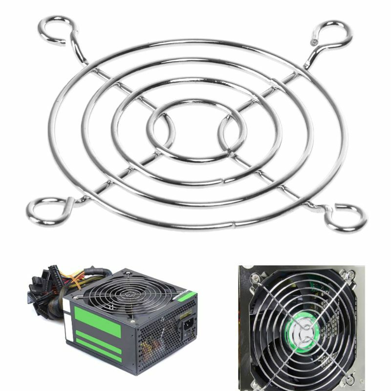 3Cm/4Cm/5Cm/6Cm/7Cm/9Cm/12Cm Fan Protection Net Grille Dia Iron Mesh Safety Grid untuk Computer Case Fans