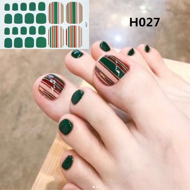 Foot stickers Nail Stickers Women Cute Bronzing Nail stickers Flower Leaf Nail Art Foil Decorations Slider Manicure Watermark