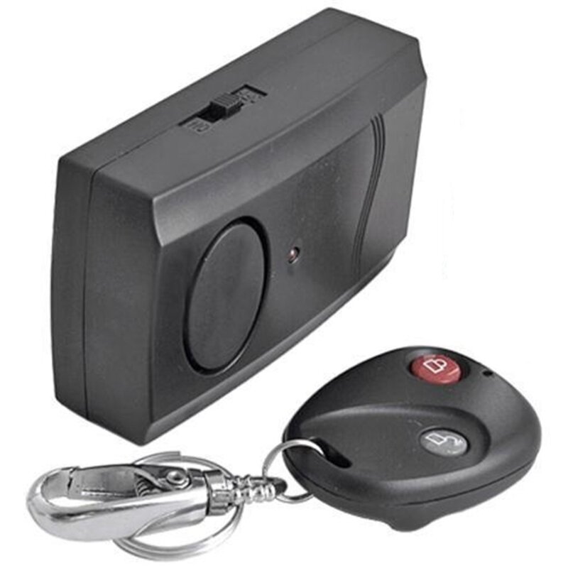 Wireless Vibration Alarm Home Security Motorrad Auto Tür Fenster Anti-Diebstahl Einbrecher Detektor Sensor 120dB Fernbedienung