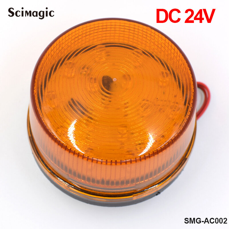 Wysokiej jakości 12V 24V 220V 120mA bezpiecznie bezpieczeństwa alarmowy stroboskop sygnał ostrzeżenie o bezpieczeństwie biały czerwony pomarańczowy migające światło LED