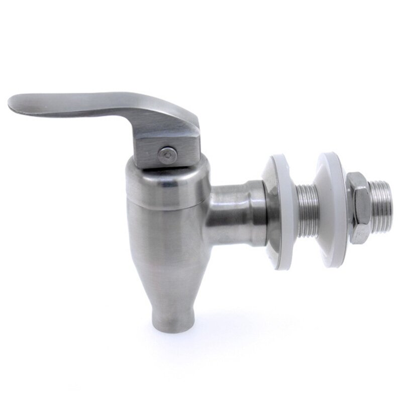 Beverage Dispenser Replacement Spigot,Stainless Steel Polished Finished, Water Dispenser Replacement Faucet, Fits Berkey and Oth