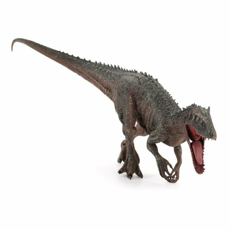 لعبة على شكل ديناصور لينة البلاستيك بولي كلوريد الفينيل الحيوان محاكاة Tyrannosaur نموذج الفم يمكن فتحها ومغلقة غرفة سطح المكتب الديكور لعبة