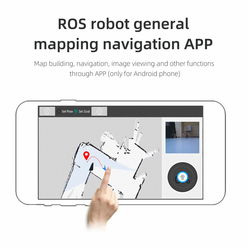 Kartun RPLIDAR Lidar C1 A1 A2 A3 S2 S2L Mapper M2 pemindai jarak Kit pemindai Sensor untuk Robot ROS2 ROS Navigate dan menghindari