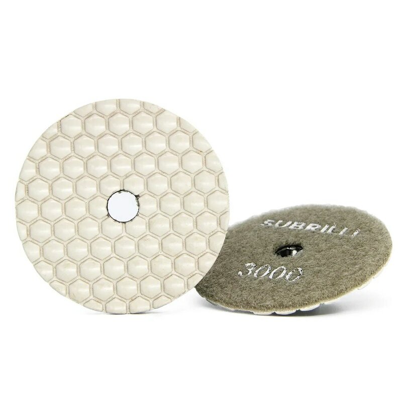 3-дюймовый гибкий полировальный диск для сухой полировки, гранитный камень, полировальный диск для бетона, шлифовальный диск острых типов, п...