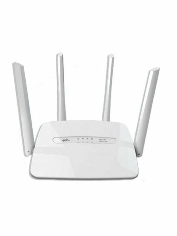 CPE-enrutador wifi 4G, punto de acceso de tarjeta SIM, 32 usuarios, módem inalámbrico RJ45 WAN LAN, punto de acceso ilimitado, Wifi móvil con 4 antenas