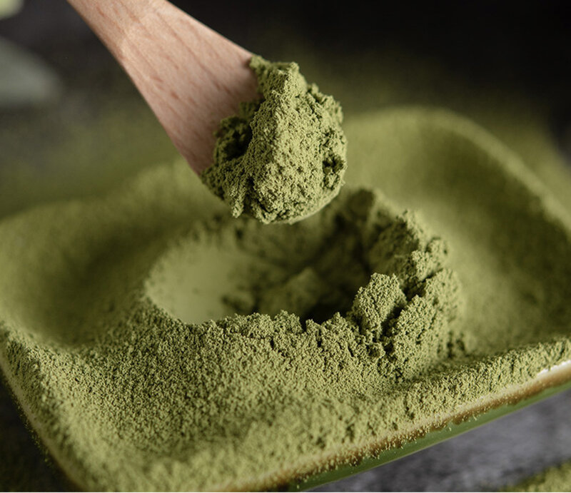 80g * 5 uds = 400g de té verde Matcha orgánico en polvo para hojaldre para postres, helados y repostería