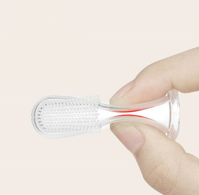 1pc mock brinquedo do banheiro para o novo bebê dedo escova de dentes simulação brinquedos crianças silicone bebê mordedor brinquedos de limpeza do dente do bebê