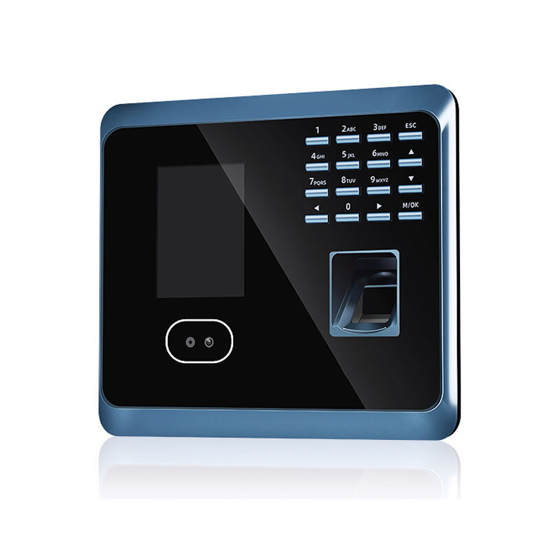 ZK UF100 dengan Mesin Absensi Waktu WIFI USB Sidik Jari Wajah Kartu RFID Wajah Sistem Perekam Waktu Jam Karyawan