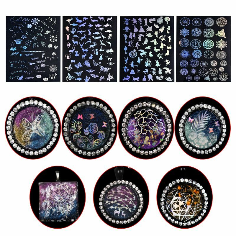Epoxy Resin Filler UV Filling DIY Crafts Making Sticker Decoration Craft Tool DIY Pendant Accessories Jewelry Making Tool