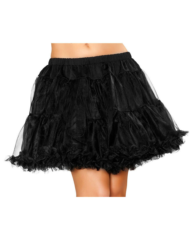 Top Sale Costume Double Layer Ruffle Petticoat Skirt Ballet 2022
