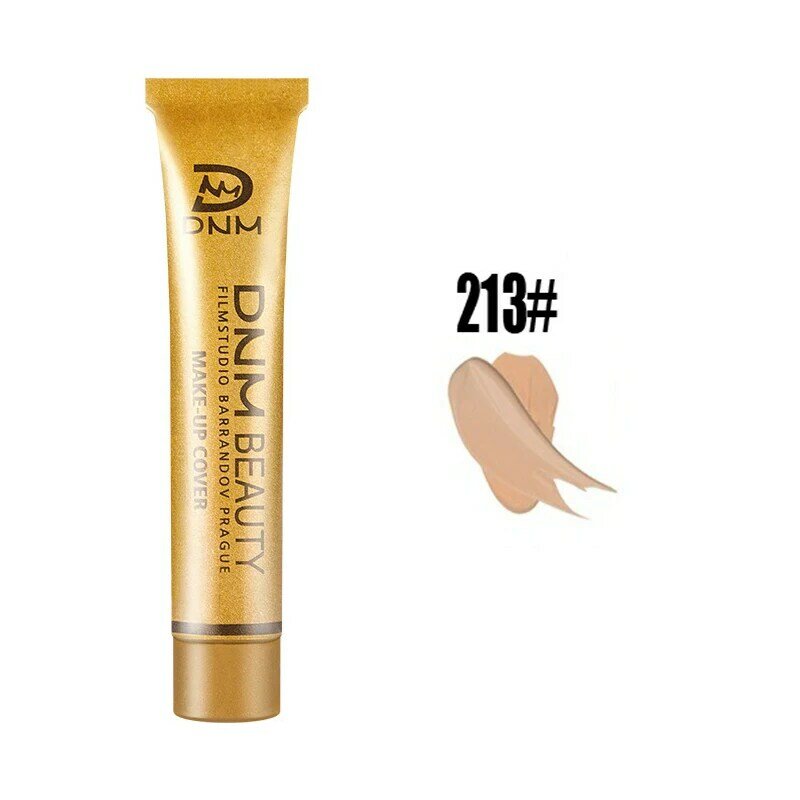 Concealer Liquid Foundation Cream Cover Tattoo Acne Scars Concealer Moisturizing Full Camouflaged Natural Brighten Makeup Tools