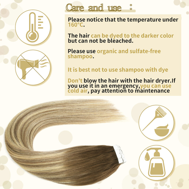 Прямые волосы ZURIA для наращивания на ленте, невидимые волосы для наращивания, не Реми, 12, 14, 16, 20, 100% натуральные волосы