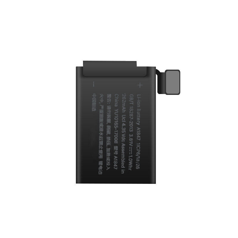 100% batería Original A1578 A1579 A1760 A1761 A1847 A1875 para Apple Watch serie 1 serie 2 3 GPS 38mm 42mm-baterías