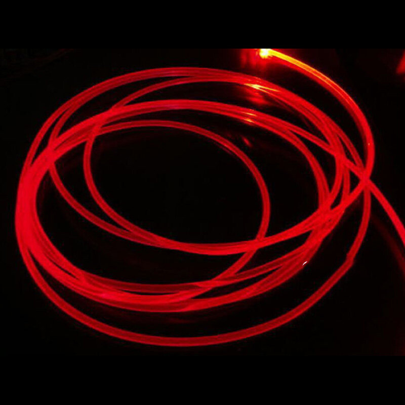 1.5/2/3/4mm Dia PMMA Optische Faser Kabel Seite Faser Streifen Glow Für DIY Auto led-leuchten Helle Hause Dekoration