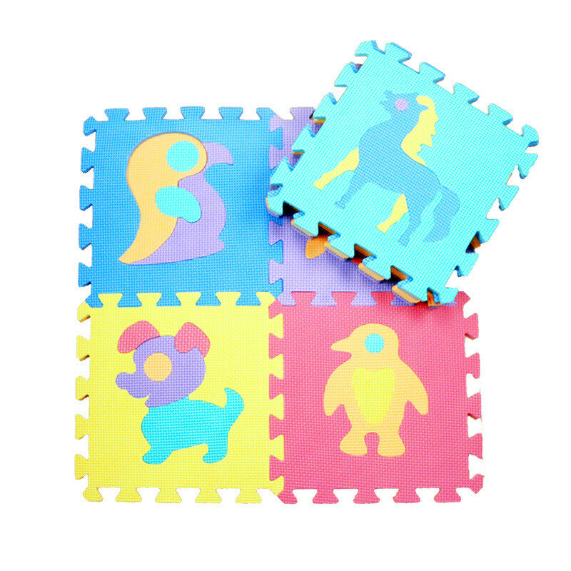 10 개/대 아기 놀이 매트 개발 크롤링 러그 아기 퍼즐 아기 장난감 놀이 매트 퍼즐 매트 놀이 카펫 선물