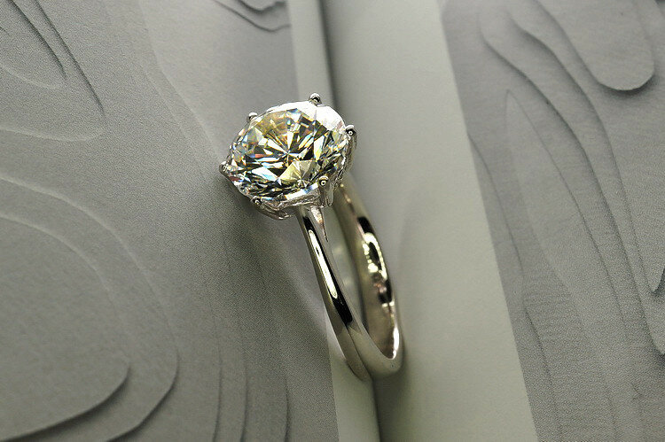 แหวนเพชรโซลิแทร์3ct แล็บเครื่องประดับเงินแท้925แหวนแหวนหมั้นแหวนแต่งงานสำหรับผู้หญิงอุปกรณ์เสริมสำหรับงานเลี้ยงเจ้าสาว