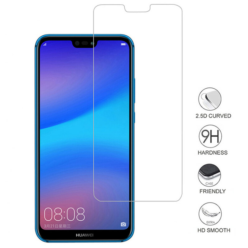 2Pcs Tempered glass For huawei P20 lite P30 Pro Mate 20 lite Y6 P smart screen Protector glass on honor 9X 8X 10 lite 20 glass