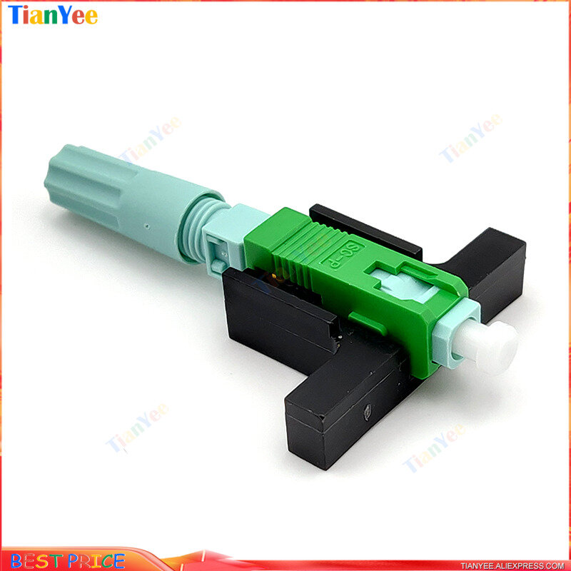 58MM Fixed-length Block LX58 Single-Mode SC UPC APC Fast Connector FTTH Tool 58mm Connector Quick Connector 50/ 100/200Pcs Lot