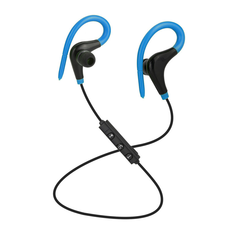 Auricolare sportivo Bluetooth 4.1 con gancio per l'orecchio senza fili cuffie Stereo Super Bass cuffie sportive