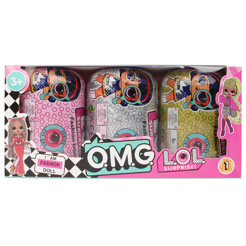 L.O.L.SURPRISE! Lol surprise doll surprise gift box blind box girl toy-lol surprise split ball novelty doll Children's Gift