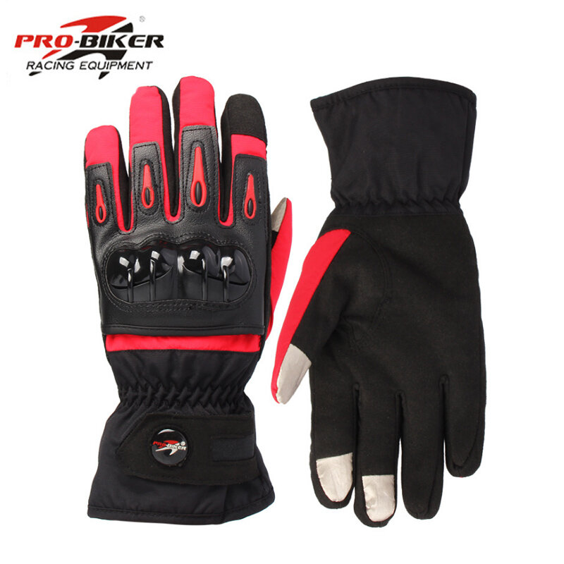 Motorcycle Gloves Winter Warm Waterproof Windproof Protective Gloves 100% Waterproof Guantes Moto Luvas MTV08
