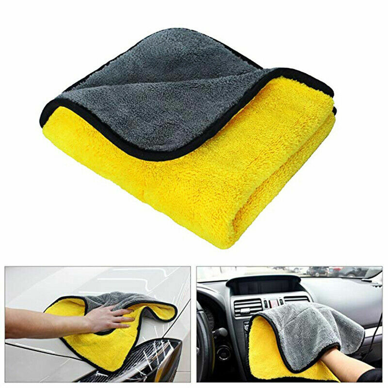 30*30cm Car Wash Microfiber Towel Auto Cleaning Drying Cloth Hemming Super Absorbent Universal for All Cars Hight Quality