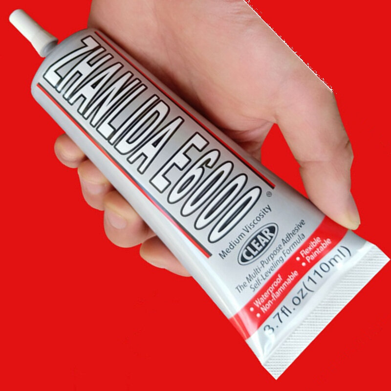 ZLD-Super Liquid Multipurpose Glue, adesivo para DIY Jóias Artesanato de Pano, Crystal Rhinestone Repair, Telefone Vidro Tela, 110ml, E6000