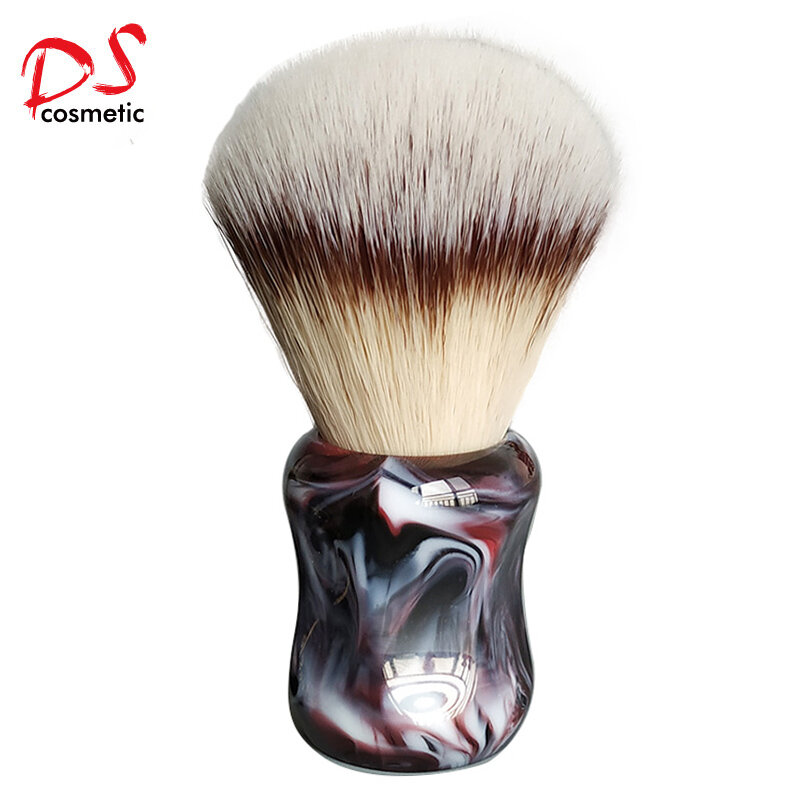 dscosmetic  T4 soft synthetic hair shaving brush resin handle by hand made shave brush for man wet shaving