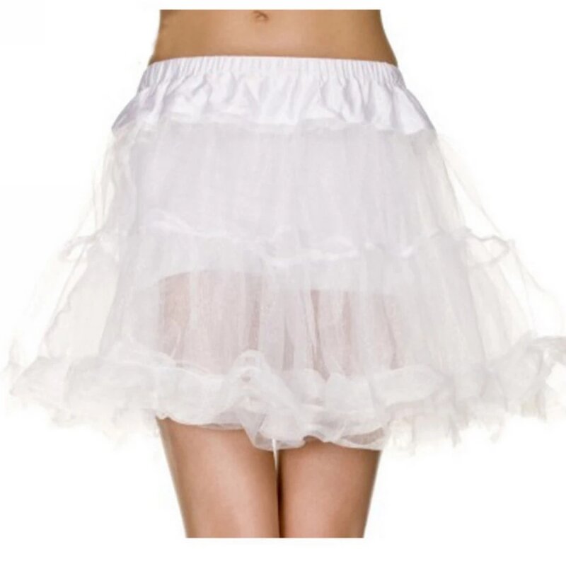 Short Tulle Petticoat Crinoline Vintage Wedding Bridal Petticoat For Wedding Dresses Underskirt Rockabilly Tutu