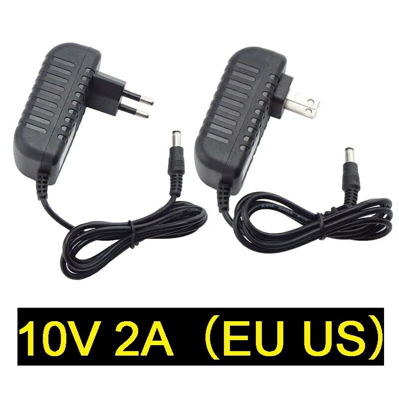 10V 2A 2000ma Ac 100-240V Naar Dc 10V 2A Adapter Voeding Converter Lader Switchswitching voedingen Voor Led Licht