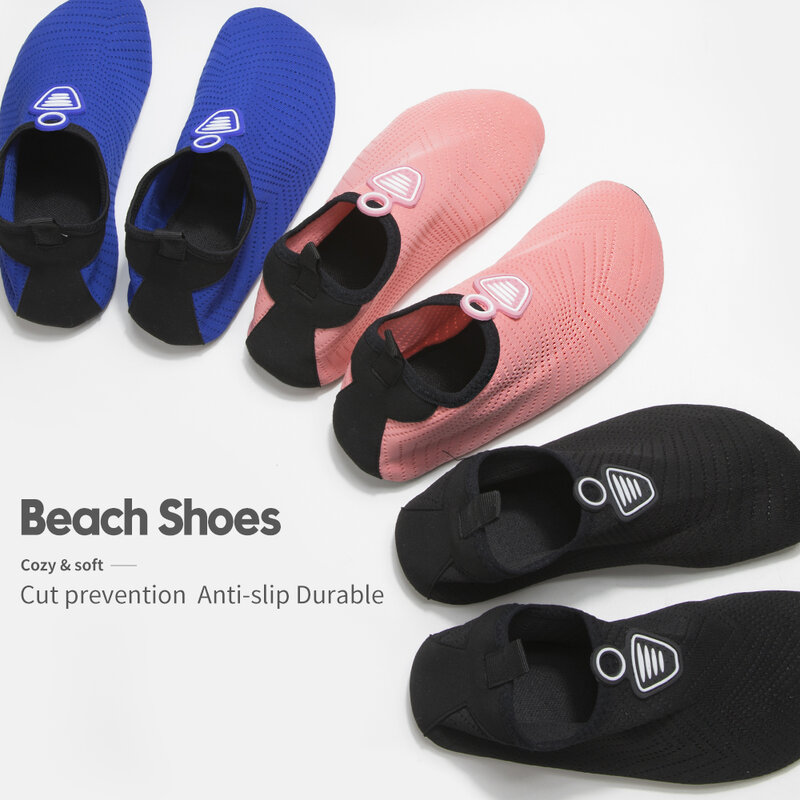 Обувь для плавания для мужчин и женщин, быстросохнущая обувь для плавания и пляжа, детские мягкие тапочки для дома, носки для плавания и Сноркелинга