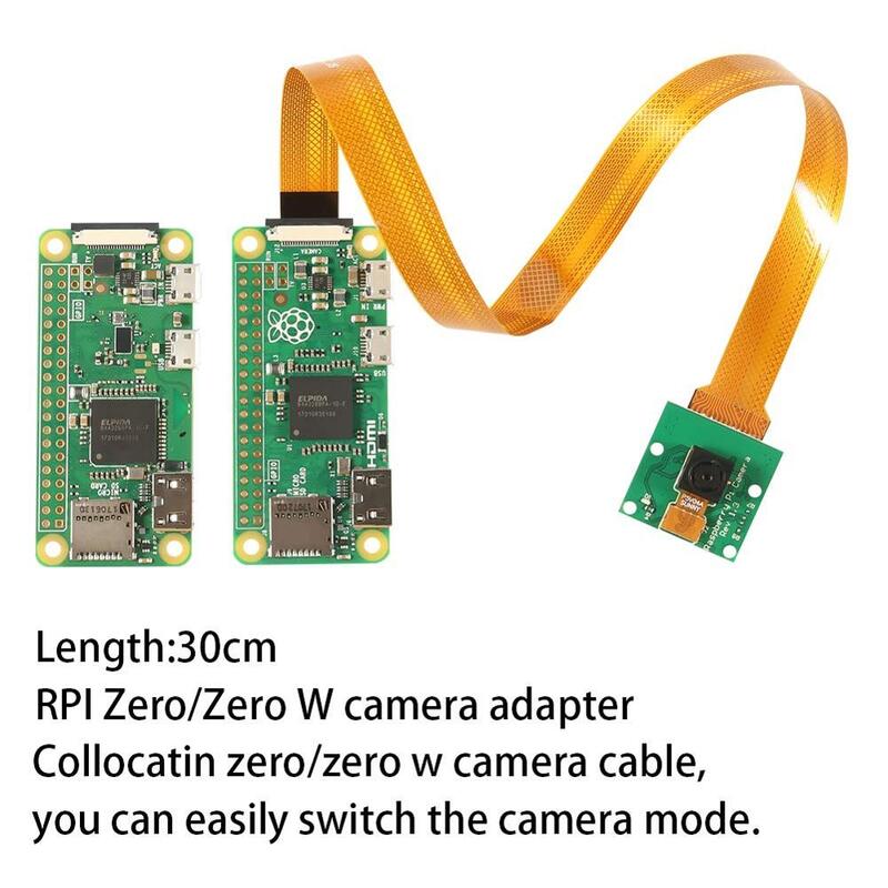 Raspberry Pi kabel kamery taśma kablowa FFC elastyczny drut płaska linia 15/30cm 15 Pin 22 Pin do Raspberry Pi Zero W
