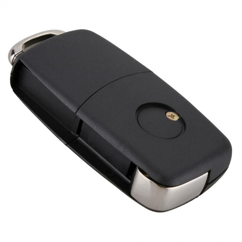Black 3 Buttons Smart Car Remote Replacement Key Case No Chip Fit for Volkswagen B5 Passat Cars Vehicle Automobiles