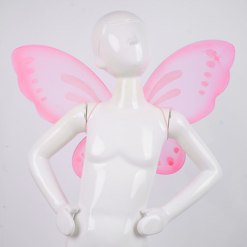 키즈 소녀 사진 소품 나비 스타일 날개 할로윈 코스프레 의상 액세서리 카니발 파티 성능 천사 날개