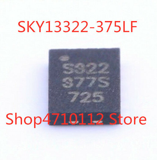 SKY13322-375LF SKY13322 S322 QFN IC, 10 unids/lote, Envío Gratis, nuevo, SKY13322-375