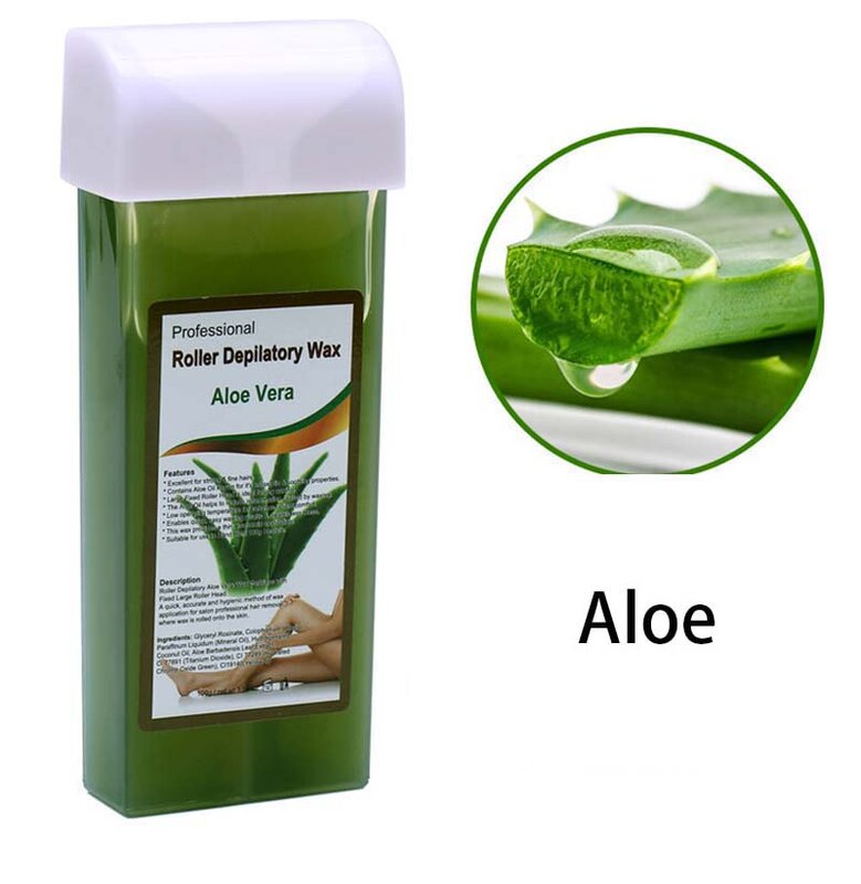100G Tẩy Lông Nóng Rụng Lông Kem Sáp Hộp Sáp Ong Ấm Tẩy Lông Aloe Hoa Hồng Tẩy Lông Dành Cho Nữ