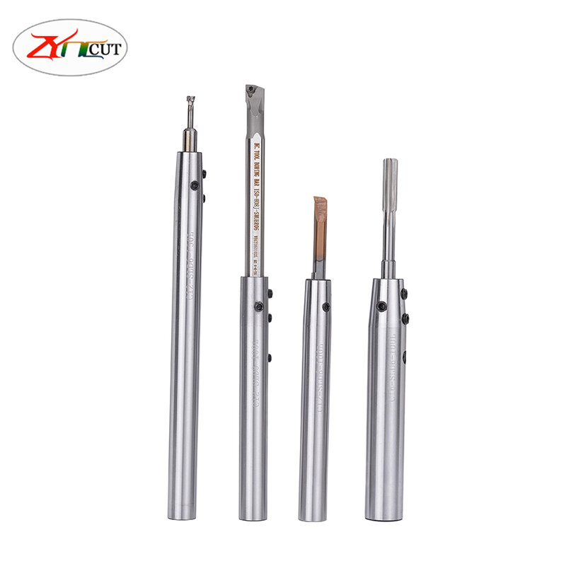 SL12-D3/4/6/8/10/12-100mm High precision Extension rod of side-fixed milling cutter Lengthening rod of small diameter bit