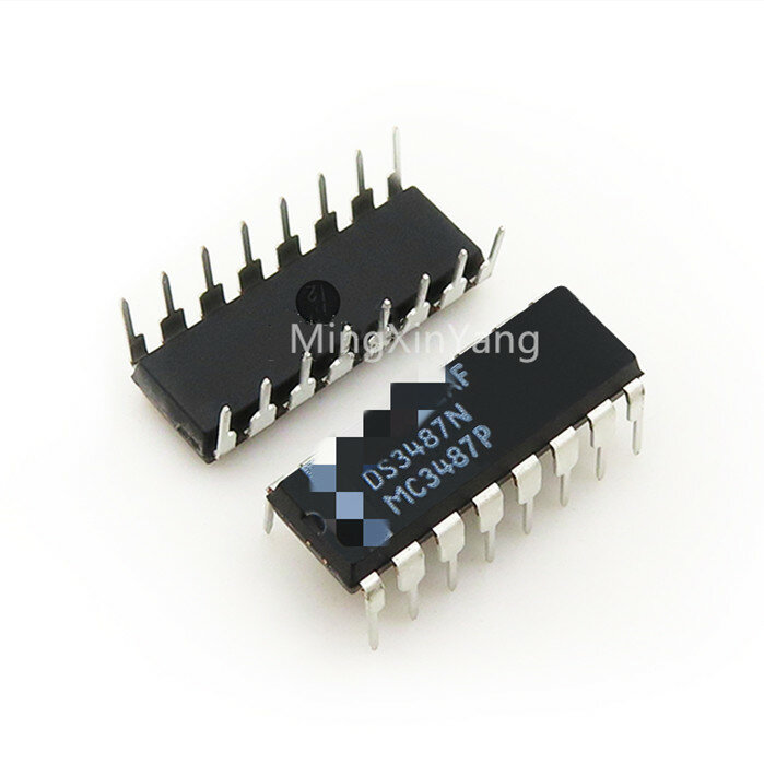 5Pcs DS3487N MC3487P DIP16 Vier-Drie-State Line Driver Ic Chip
