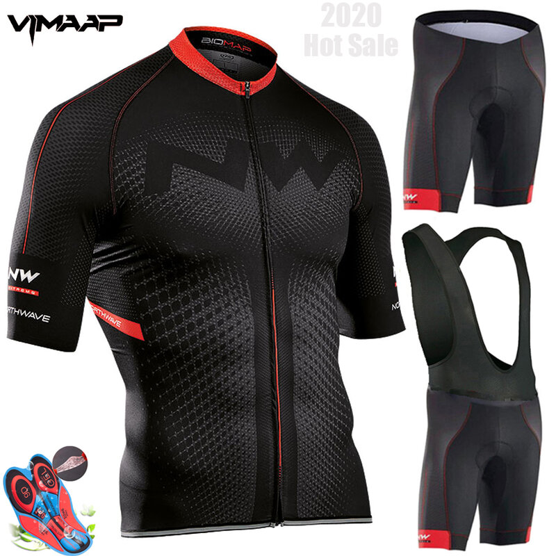 2021 STRAVA Summer Cycling Jersey Set Breathable MTB Bicycle Cycling Clothing Mountain Bike Wear Clothes Maillot Ropa Ciclismo