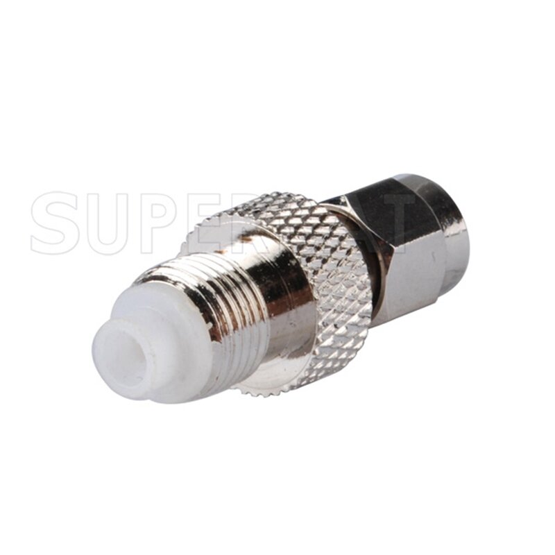 Superbat 5pcs SMA-FME Adapter SMA Male to FME Female Straight RF Coaxial Connector