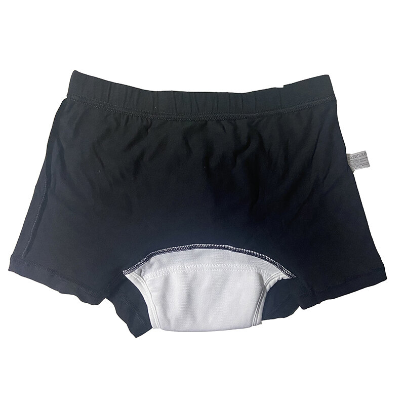 Męskie majtki z nietrzymaniem moczu miękkie wielokrotnego użytku zmywalne spodnie dla mężczyzn