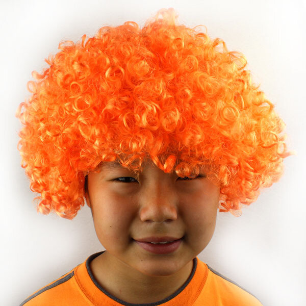 Funny clown wig caps Fans explosive head wig dance bar wedding party dress performance props wig Funny fluffy for Kids Adults