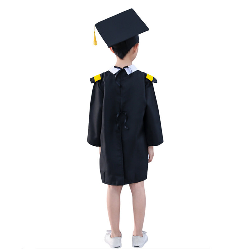 Crianças graduação festa vestir escola primária uniforme estudante academic meninos gilrs fotografia desempenho roupas jardim de infância