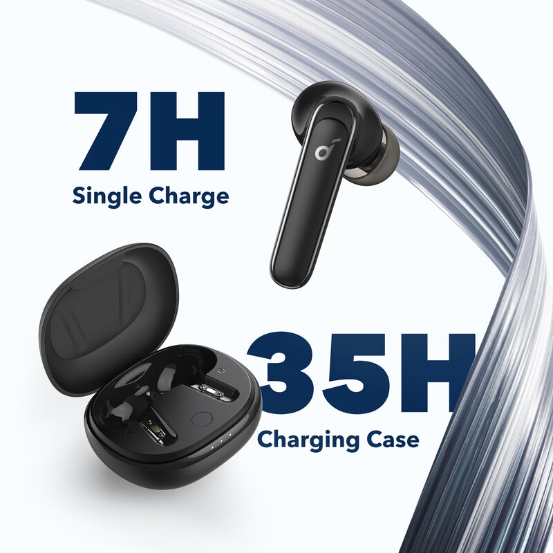 Anker Soundcore Life P3 Noise Cancelling wireless Earbuds, bluetooth earphones, Thumping Bass, 6 Mics for Clear Calls