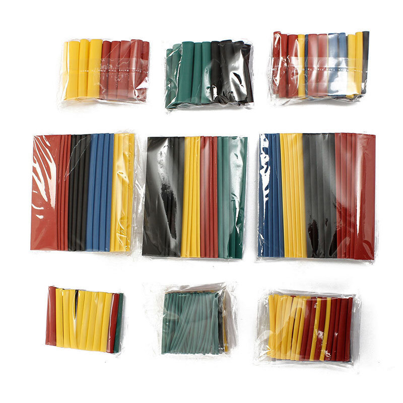 328pcs Heat Shrink Tube Assorted Insulation Shrinkable Tube 2:1 Wire Cable Sleeve Kit Polyolefin Insulation Sleeving dropshippin