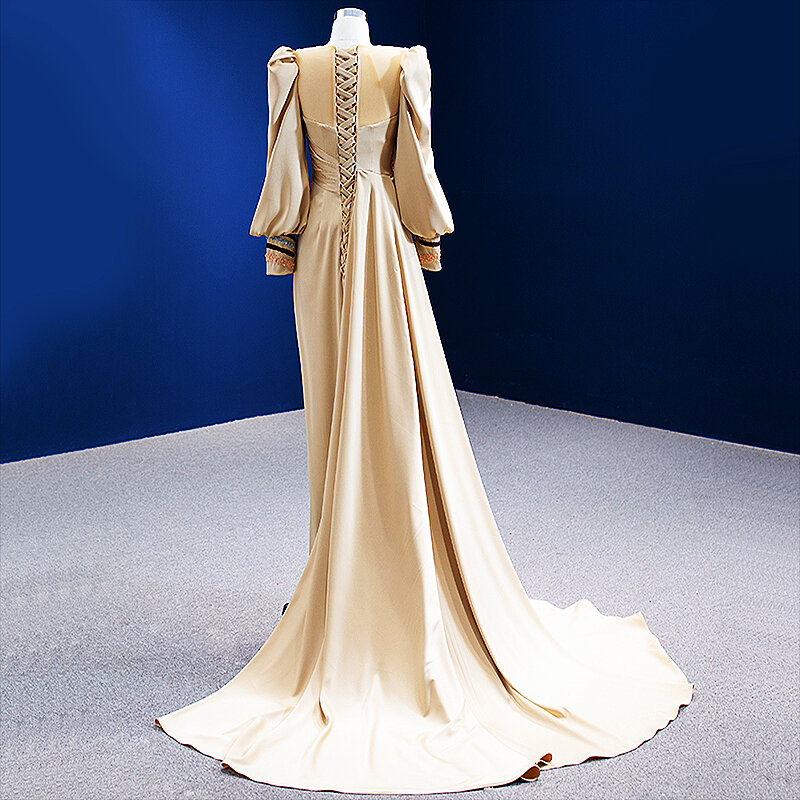 Элегантное официальное платье Дубая для беременных женщин из Саудовской Аравии с длинным рукавом Вечерние платья Платья для особых случаев