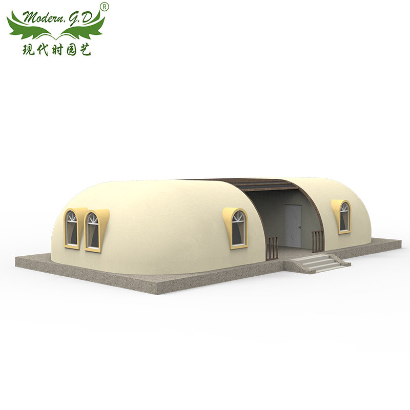 Casa móvel modular da mobília da barraca da multi-janela comercial da casa da abóbada da casa pré-fabricada da barraca esférica