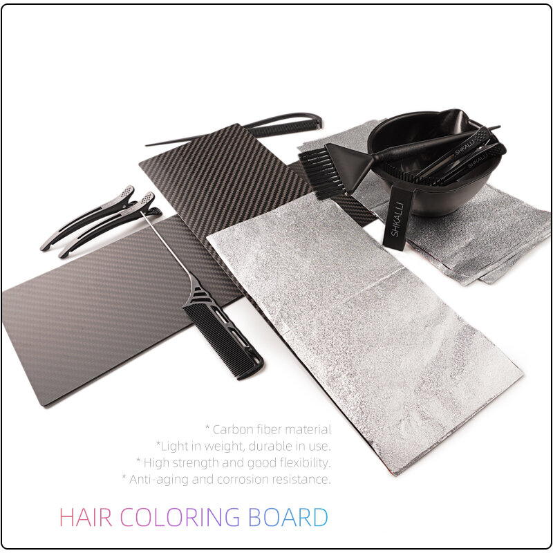 Professional hair salon balayage board for Barber Hairdresser Design styling tools accessories and hair coloring dyeing board