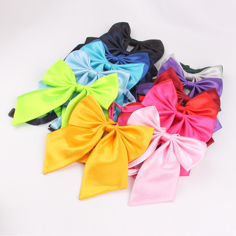 Solid Ladies Bowtie Classic Bow tie For Women Bowknot Casual Boys Girls Bow Ties Cravats Bow ties For Proms Party Butterfly Tie