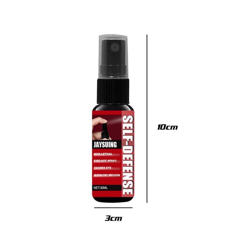 Spray Anti-loup Spray poivron rouge pour femme porter auto-défense petit bidon grande protectionnon30ml Spray Anti-loup d7